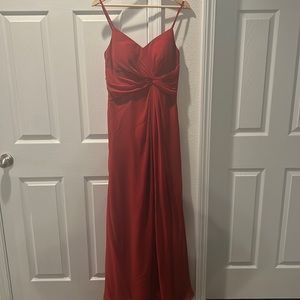 Azazie Bridesmaid A6 Rust Dress